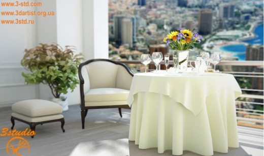 architectural rendering with 3ds max and v-ray