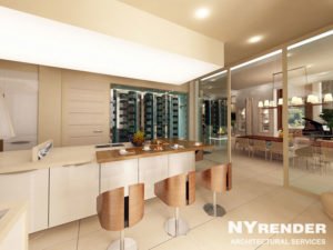 Kitchen 3D Design in Baltimore