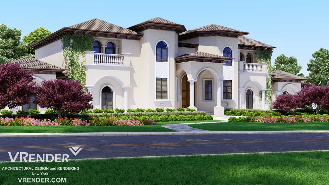 Premium Project Marketing USA 3D Rendering for Your Projects
