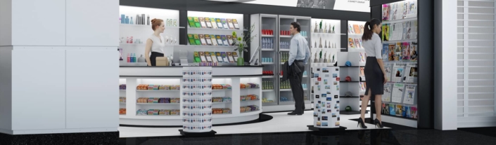 Retail Store 3D Design Rendering and Animation